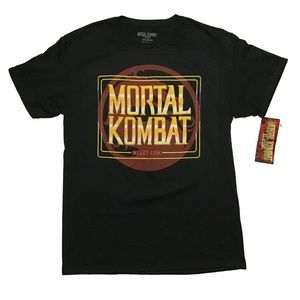Mortal Kombat "Insert Coin" Men's Black T-Shirt